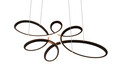 Lustra Fly, TRIO, 83x45.5x150 cm, 32W, 1x SMD, metal, negru mat