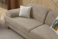 Canapea extensibila 3 locuri, Atelier del Sofa, 752EST1168, Cafea cu lapte
