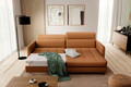 Coltar extensibil dreapta 3 locuri ELTAP, RT-45MAN, Gomsi, 228x165x100 cm, lemn/poliester, mustar