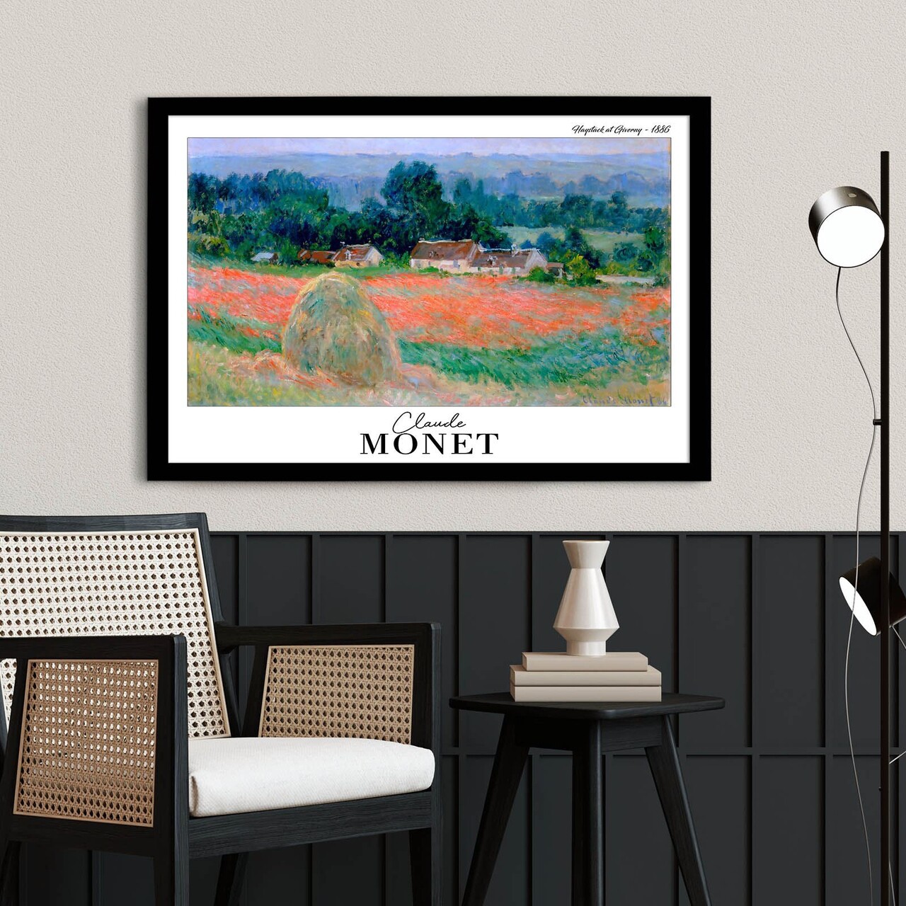 Tablou decorativ, 4262SYHMONET-010, Fundal: 100% MDF (Grosime: 2,7 mm), Multicolor - view 2
