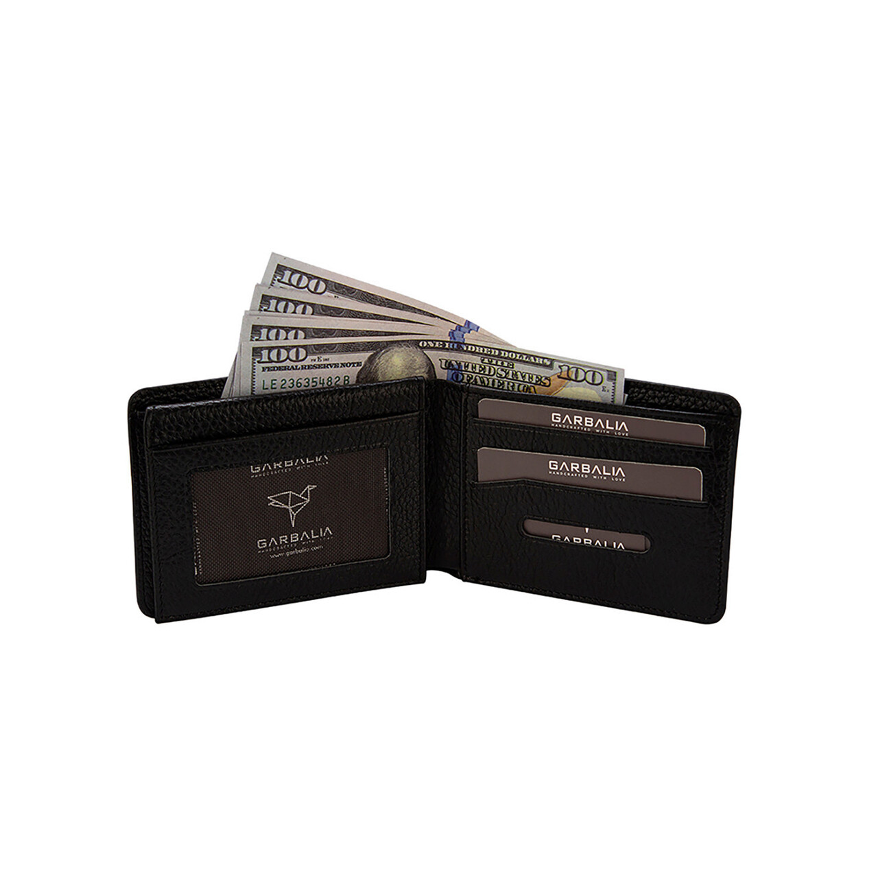 Portofel barbatesc, Zagreb, Garbalia, Piele naturala