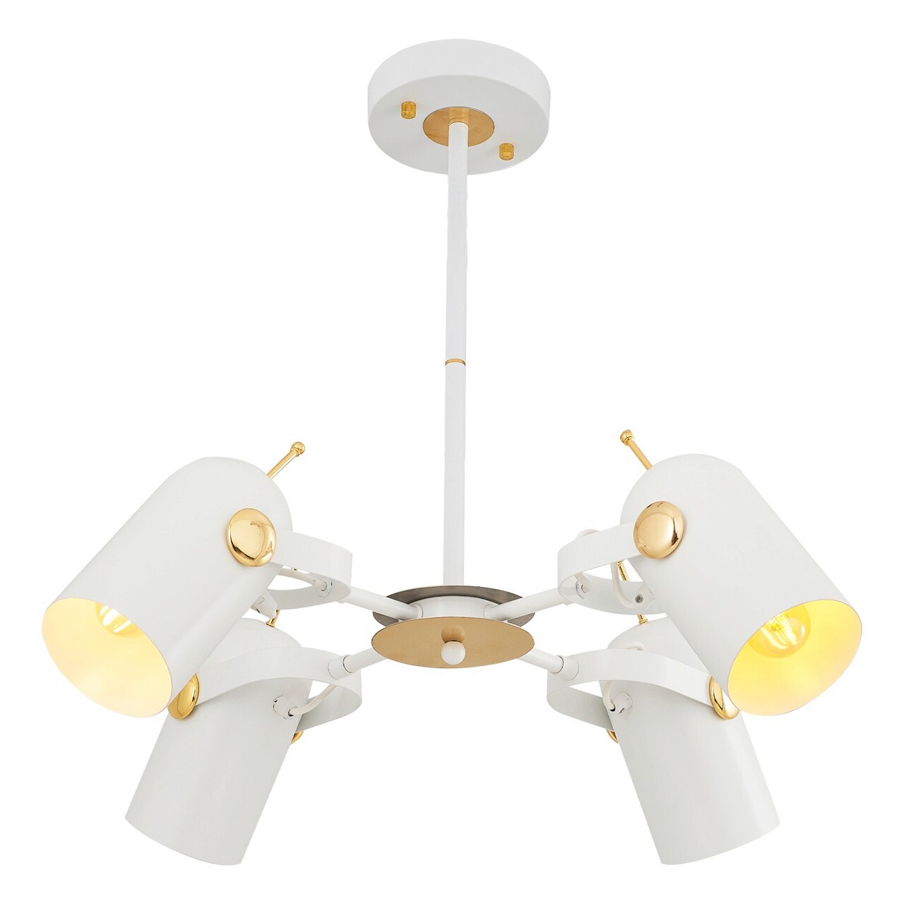 Lustra, Lightric, 414LRC1561, Metal, Alb