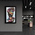 Tablou decorativ, SPR-1134, Dimensiuni: 46 x 72 cm, Multicolor