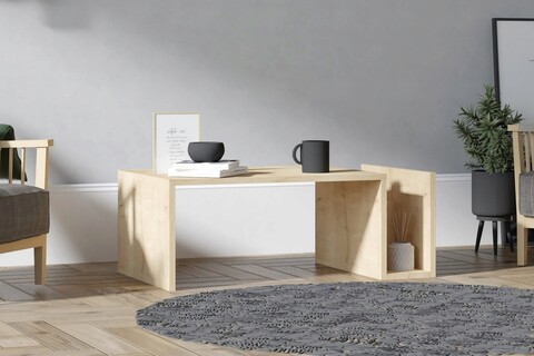 Masuta de cafea, asse home, memo, 86.8x32.4x50 cm, maro