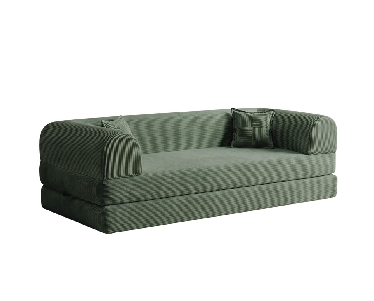 Canapea extensibila 3 locuri, Atelier del Sofa, 118FVL1307, Tesatura plus reiata, Verde - view 7