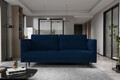 Canapea extensibila 4 locuri ELTAP, SO-REV-40VE, Revi, 215x98x92 cm, lemn/poliester, albastru inchis
