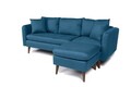 Coltar, Unique Design, 867UNQ1438, Lemn de pin, Albastru inchis