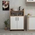 Dulap multifunctional, Arnetti, Tiraks, Pin Atlantic / Alb