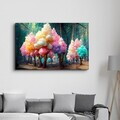 Tablou decorativ, SPR-1368, Dimensiuni: 70 x 110 cm, Multicolor