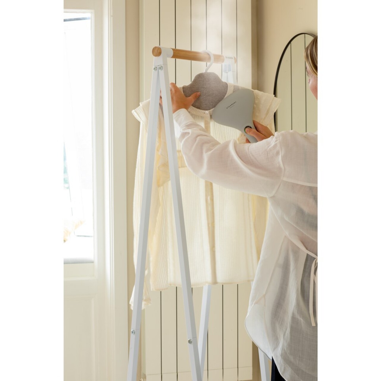 Umeras pentru calcat cu abur, Brabantia, Linn, 41.5x22.5 cm, polipropilena, gri - 2 | YEO