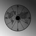 Decoratiune de perete, Sonar, Metal, (Grosime: 1,5 mm), Negru