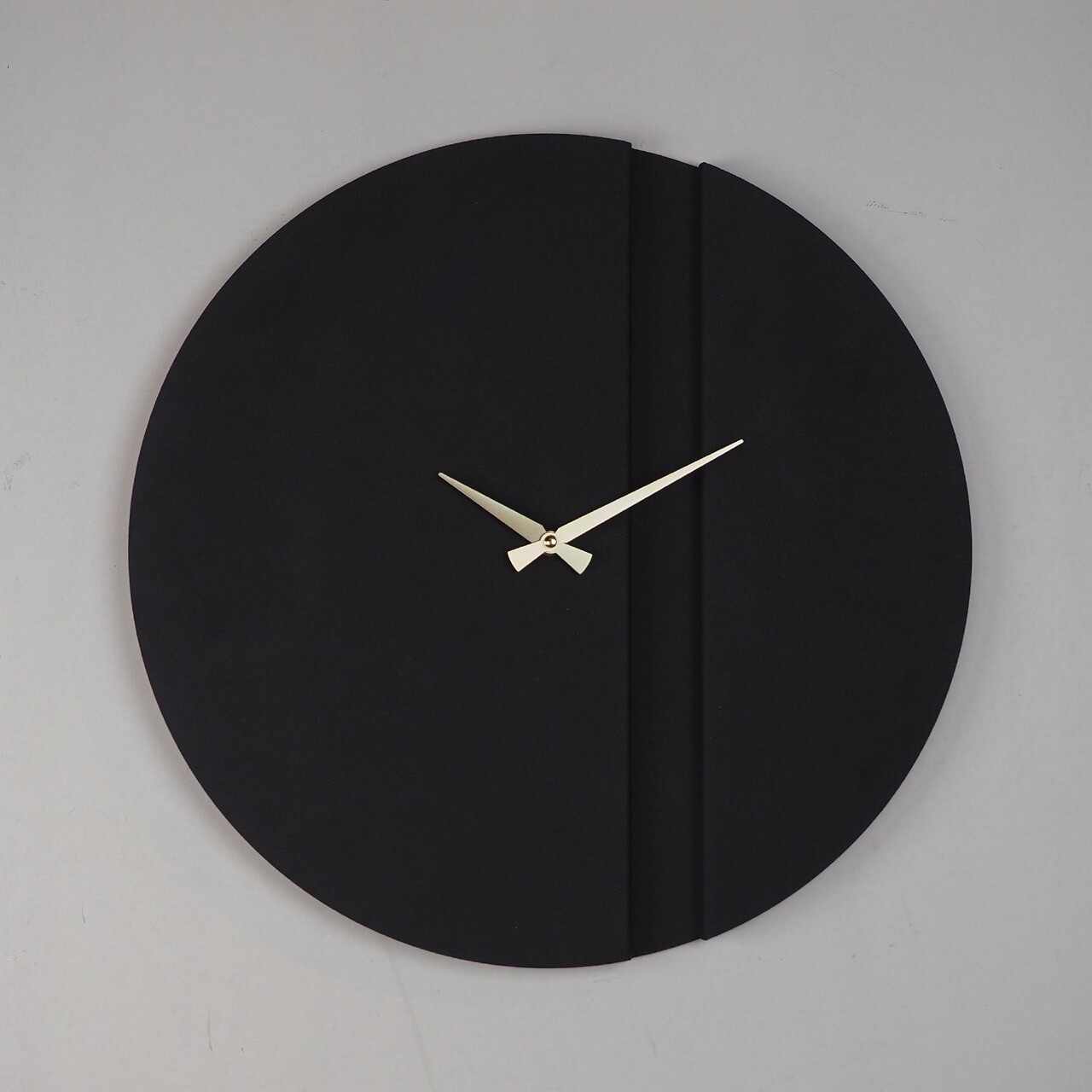 Ceas de perete, Block Metal Wall Clock, Dimensiune: 46 x 46 cm, Negru - view 4