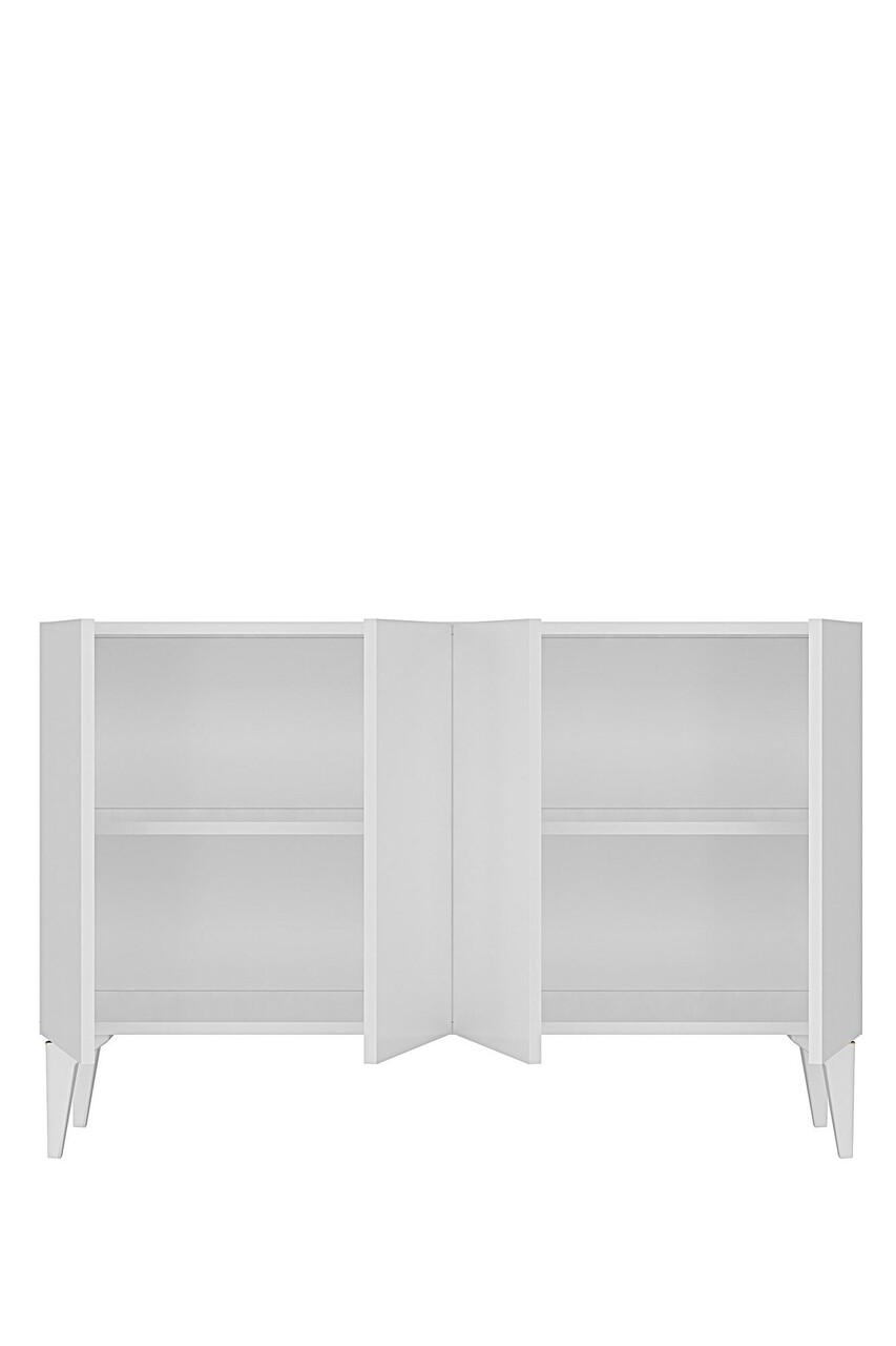 Consola, Hanah Home, Lipa 120, 120x79x32 cm, Alb - view 8