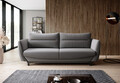 Canapea extensibila 4 locuri ELTAP, SO-SIL-05GO, Silva, 236x95x90 cm, lemn/poliester, gri inchis