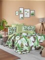 Lenjerie de pat dubla 3 piese, 472, Pearl Home, Poliester Satinat