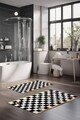 Set covorase de baie, Cartwright, CT-5163, Poliester, Multicolor