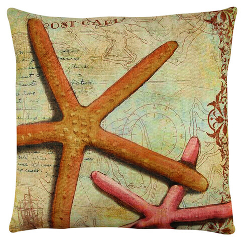Perna, a12639, 43x43 cm, 50% bumbac / 50% poliester, multicolor