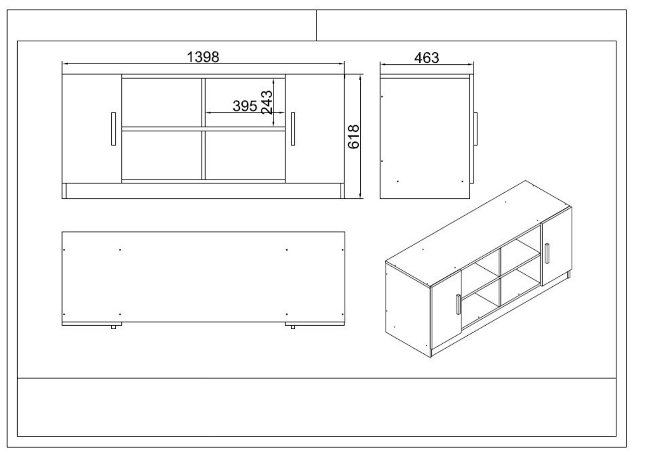 Set mobilier de birou, Locelso, Vo17-Ob, PAL, Stejar / Negru