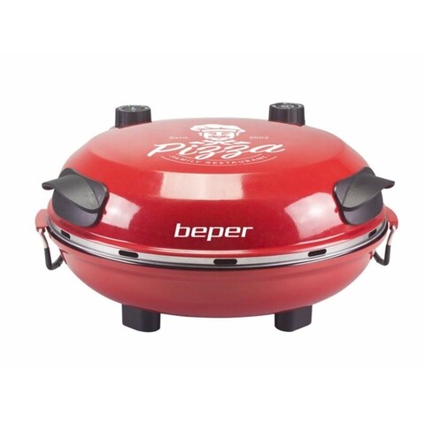 Cuptor electric pentru preparat pizza, Beper, P101CUD300, 1200 W Beper