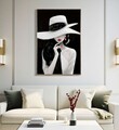 Tablou decorativ Marty -H, Mauro Ferretti, 62x92 cm, lemn de pin/canvas pictat si lacuit, multicolor
