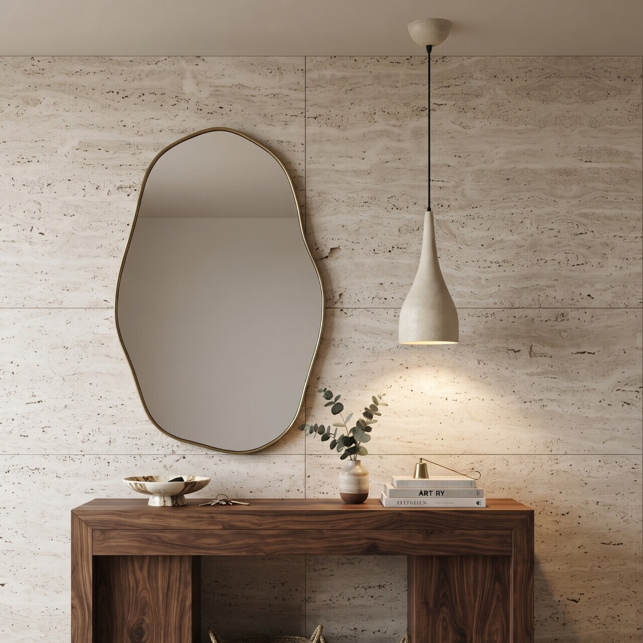 Lampă suspendată, Opviq, 536NTD4111, Crem