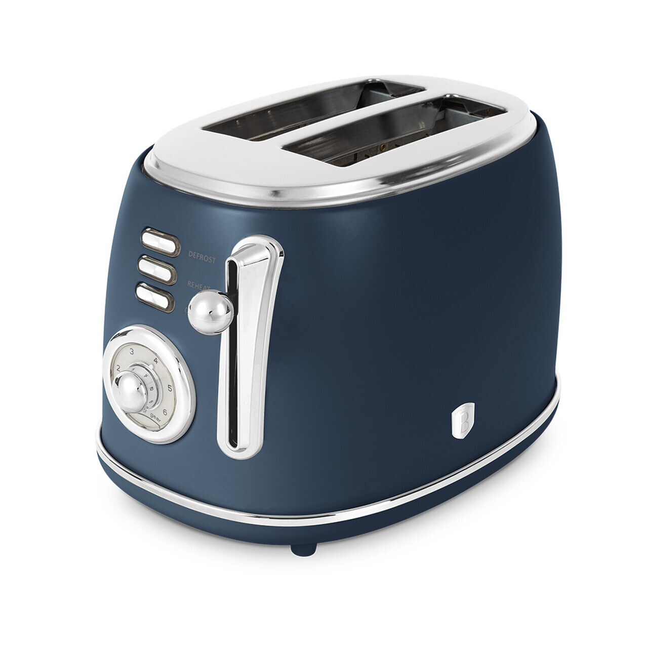 Prajitor de paine Berlinger Haus, Deep Sea, 850W, metal/aluminiu, albastru mat - imagine 5