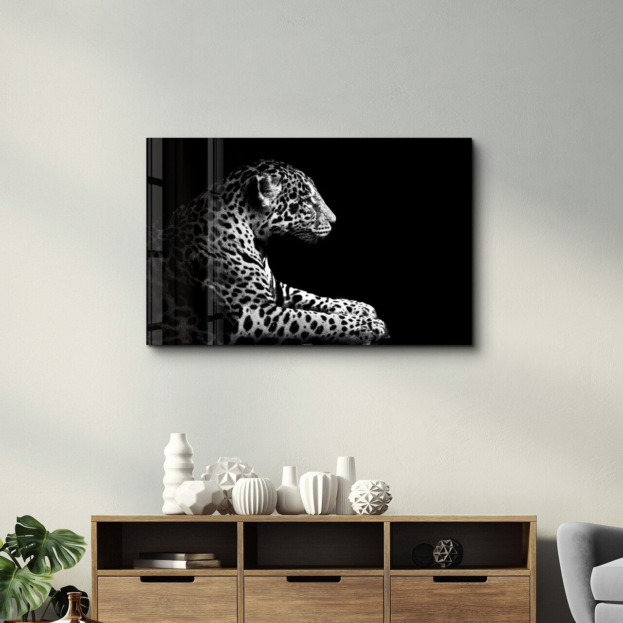 Tablou decorativ, OGLS-2014, Dimensiune: 35 x 55 cm, Multicolor - view 2