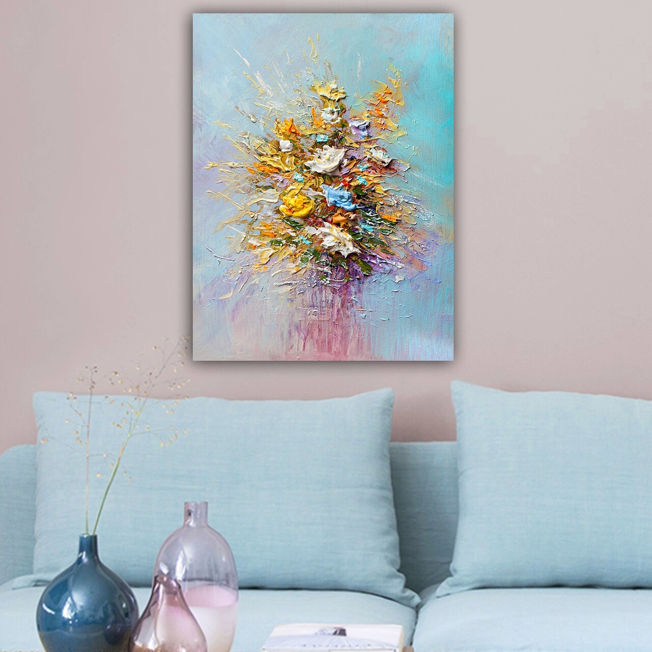 Tablou decorativ 519714841_70100 Cadru: 100% LEMN (grosime: 3 cm) Multicolor