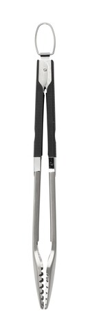 Cleste pentru gratar, wenko, bbq, 5 x 4.1 x 45 cm, inox/plastic, negru/argintiu