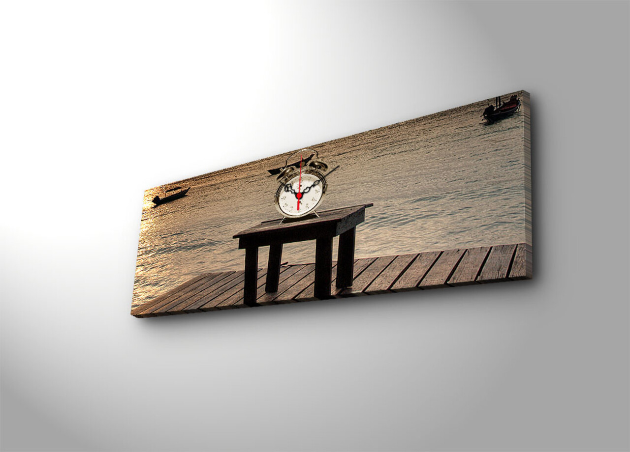 Ceas de perete, 3090CS-6, 30 x 90 cm, Multicolor - view 3