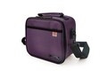 Set geanta termoizolanta pentru pranz si 2 caserole 0.6 L + 0.8 L Classic, Iris Barcelona, 21x11.5x20 cm, poliester, mov