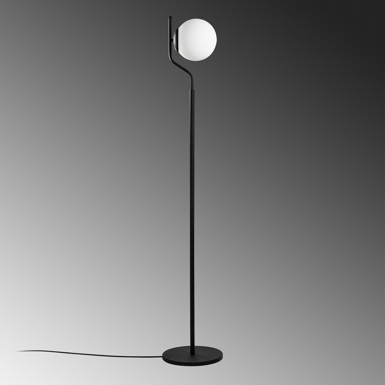 Lampadar, L'essentiel Maison, 521SHN2258, Negru - view 6