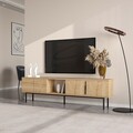 Comoda TV, Odessa, Ramsey, 180x50x29.6 cm, Maro
