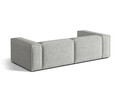 Canapea 4 locuri, Nuria-260, Micadoni Home, 250x110x72 cm, tesatura boucle, argintiu