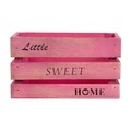 Cutie pentru depozitare, Sweet Love, Creaciones Meng, 18x12x10  cm, MDF