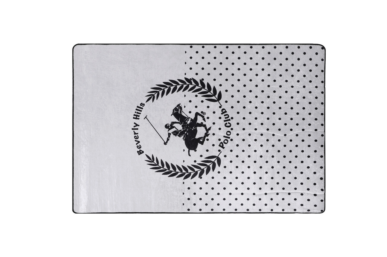 Covor, Martin DJT , 50% catifea/50% poliester, Ecru/Negru - 1 | YEO