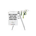 Uscator de rufe, Brabantia, Hangon Metallic, 15 m capacitate de uscare, otel, gri metalizat