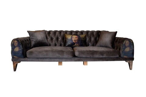 Canapea 3 locuri, Massive Design, Anchiano, 80×230 cm, Maro Massive Design