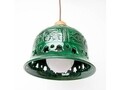 Pendul Radacini-Laleaua, Deco Republic, E27, 1x60W, ceramica, verde