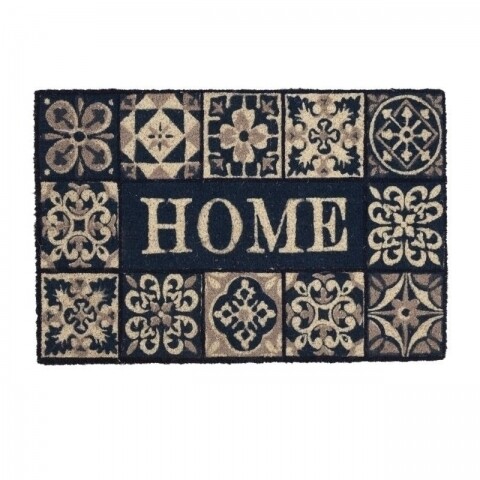 Covor de intrare InArt, 40x60, Home, maro/negru