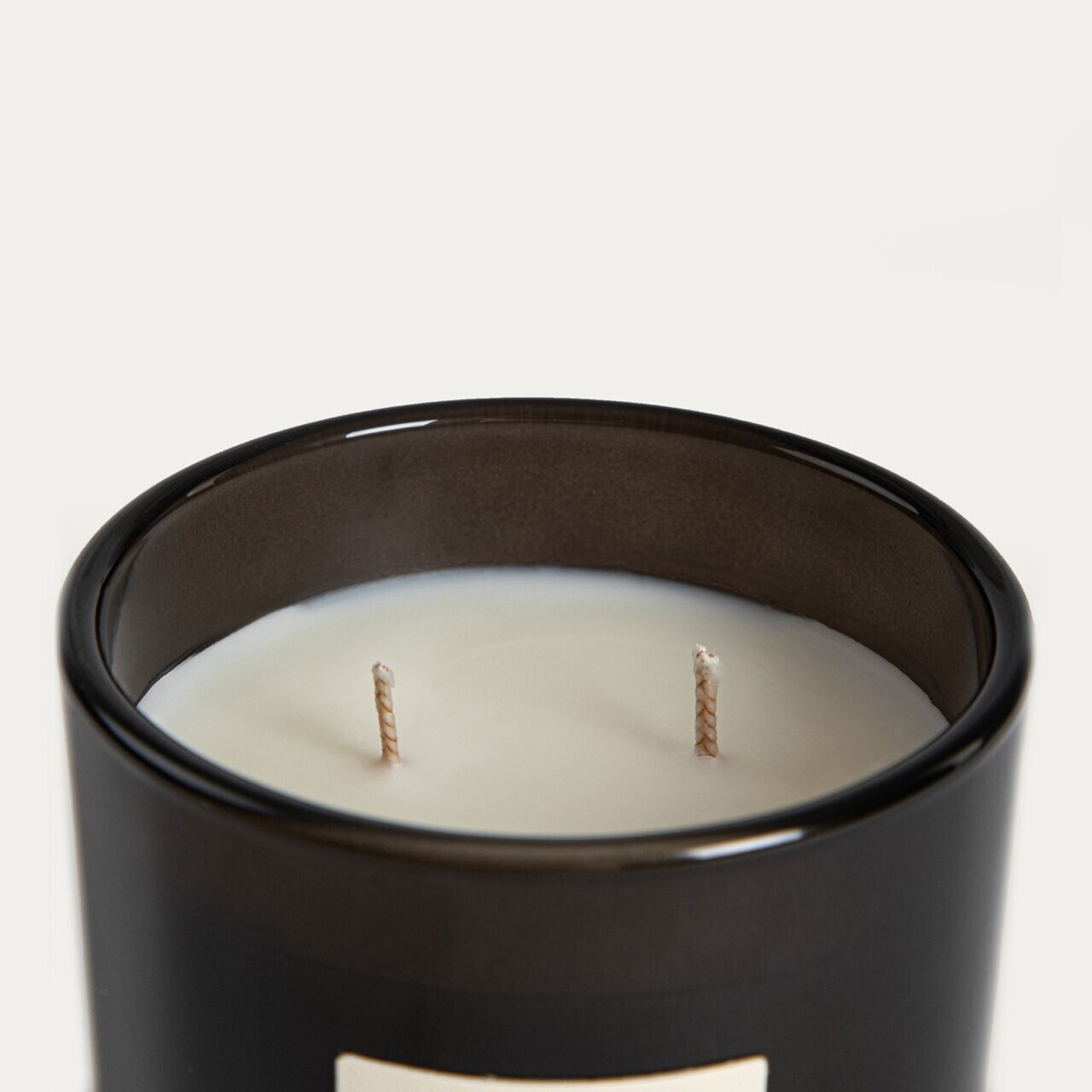 Lumanare parfumata Urban Leather, Midnight Jasmine, Homla, 380 g, ceara de soia, negru — imaginea 3