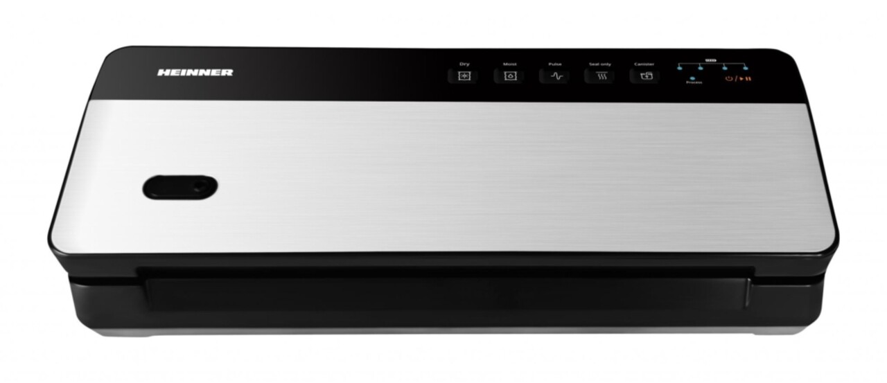 Aparat pentru vidat alimente Ac Li Heinner, 80W, 11.1V, negru
