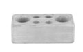 Suport periute de dinti, Wenko, Villena, 16 x 5.5 x 7.5 cm, ciment, gri