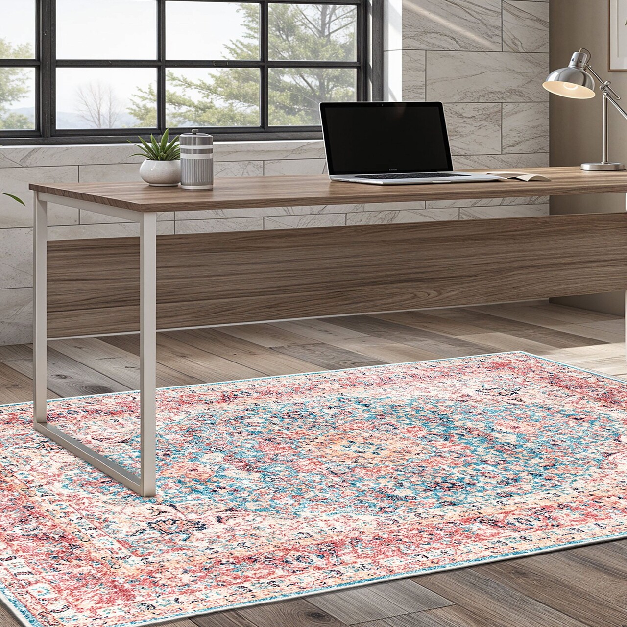 Covor (160 x 230), Kece-Fr07, 160x230 cm, Roz - view 4