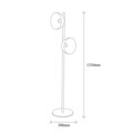Lampadar, Tatum, 584TTM1501, Metal, Negru