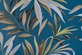 Draperie Mendola Interior, Bermuda, 140x255 cm, poliester, albastru