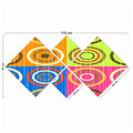 Set 4 tablouri decorative, 4MDF3313401, MDF, Imprimat UV, Multicolor