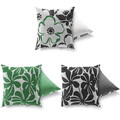 Set 3 perne decorative, AC-4673-4084-4082, 50% bumbac / 50% poliester, Multicolor