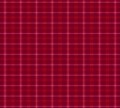 Patura Biederlack Soft Cotton Rubinkaro, 150x200 cm, rosu