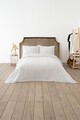 Cuvertura matlasata dubla, Waffle - White, DC Home, 70% bumbac/30% poliester